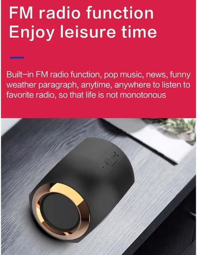 Alt view image 7 of 7 - CORN 108 DB Stereo Golden Egg Wireless Bluetooth Speaker, high-end Wireless Speaker, Portable Outdoor Wireless Stereo Matching