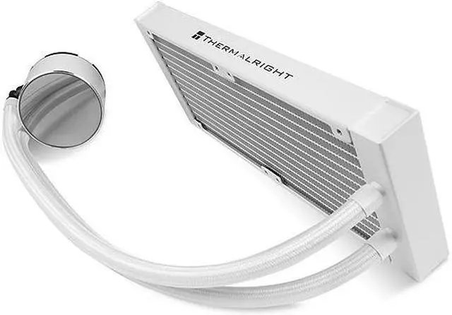 Alt view image 2 of 7 - Thermalright Frozen Magic 240 SCENIC(White)CPU Water Cooling Radiator, Copper Mirror Base, ARGB Metal Cooling Head, 120mm TL-C12 Pro Silent Fan, Suitable for Intel AMD PC Water Cooling Syste