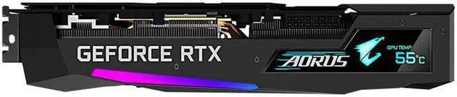 Alt view image 4 of 7 - GIGABYTE AORUS GeForce RTX 3070 MASTER 8G (LHR) Video Card,8GB 256-bit GDDR6 PCI Express 4.0 x16,1845MHz Core Frequency,DisplayPort 1.4a *3,HDMI 2.1*2, HDMI 2.0*1