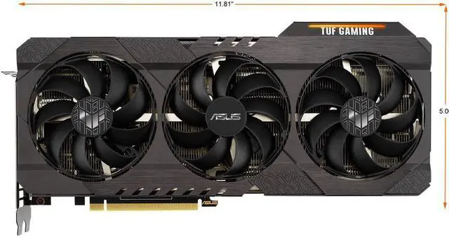 Alt view image 6 of 7 - ASUS TUF-RTX3070-O8G-V2-GAMING (LHR) Video Card,8GB 256-bit GDDR6 PCI Express 4.0 x16,1845MHz Core Frequency,DisplayPort 1.4a *3,HDMI 2.1*2