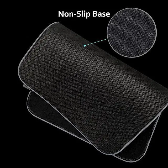 Alt view image 2 of 7 - Corn RGB Gaming Mouse Pad - Large Led Desk Pad, Mouse Mat with HD Map, Non-Slip Rubber Base, 31.5"X 11.8" & 14 Light Modes