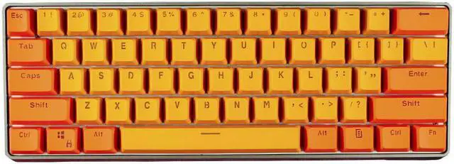 Main image of CORN 61 Key Layout OEM Profile Double Shot Backlit PBT Thick Keycaps for 60% Mechanical Keyboard for RK61,GANSS ALT61,IKBC poker,Annie PRO,GH60,iqunix f60