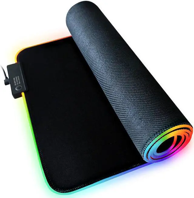 Alt view image 6 of 7 - CORN MP-001 RGB LED  Gaming Mouse Pad -770X295X3mm, 10 Modes Cool  Light Effect
