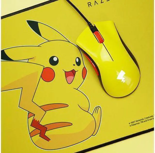 Alt view image 3 of 5 - Pokemon Pikachu Edition Gaming Mouse with Pad for Girls - China Exclusive (No Keyboard)