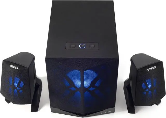 Alt view image 5 of 5 - EDIFIER X230 speaker 2.1 gaming, multimedia LED lighting, Bluetooth 4.2 Large Driver Unit deep bass crystal clear sound