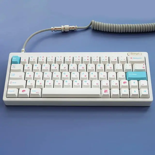 Alt view image 3 of 7 - Corn 135 Keys Japanese Sushi Keycaps Cherry Profile Dye-Sub PBT Keycap Compatible with GH60 / GK64 / GK61 / 68/87/104 for Mechanical Gaming Keyboard Gateron Kailh Cherry MX Switches