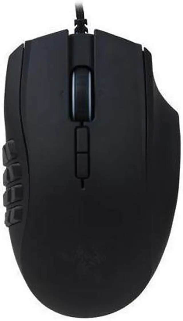Alt view image 4 of 6 - Naga 2014 Black 19 Buttons Tilt Wheel USB Wired Laser 8200 dpi Expert MMO Gaming Mouse