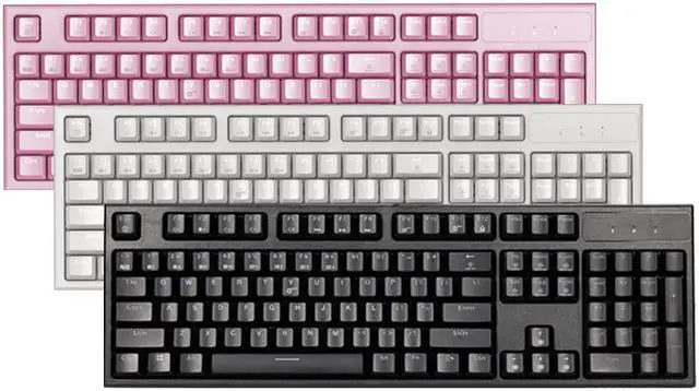 Alt view image 3 of 3 - CORN Electroncis GK511 Mechanical Gaming Keyboard White LED Backlit Wired Keyboard with Red Switches for Windows PC Office and Working -ABS Keycaps(Black, 104 Keys)