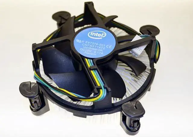 Alt view image 2 of 7 - Intel E97379-001 LGA 1155/1156 Aluminum CPU Processor Cooler Heatsink 73W