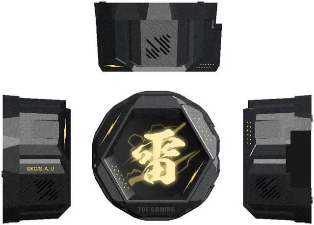 Alt view image 3 of 4 - ASUS TUF GAMING 240 ARGB Integrated Water-Cooled Radiator, Demon Slayer Joint Limited Edition, Support Shenguang Synchronization/TUF GAMING ARGB Fans