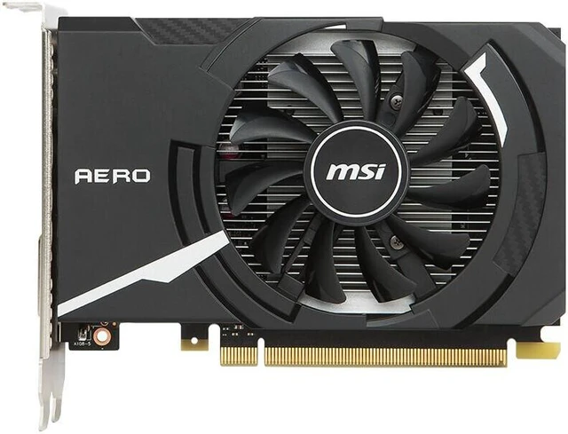 Main image of MSI GeForce GT 1030 AERO ITX 2GD4 OCV1 Video Card(Fanless, Silent),2GB 64-bit GDDR4,PCI Express 3.0,1×HDMI Interface, 1×D-sub Interface