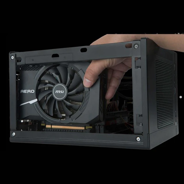 Alt view image 5 of 5 - MSI GeForce GT 1030 AERO ITX 2GD4 OCV1 Video Card(Fanless, Silent),2GB 64-bit GDDR4,PCI Express 3.0,1×HDMI Interface, 1×D-sub Interface