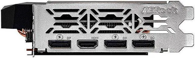 Alt view image 4 of 6 - ASRock Radeon RX 6600 Challenger D 8GB Graphics Card, 8GB 128-bit GDDR6, Support PCI Express 4.0,1×HDMI Interface, 3×DisplayPort1.4 Interface