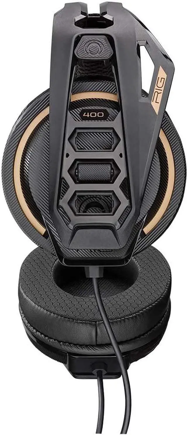 Alt view image 2 of 4 - RIG 400 3D AUDIO GAMING HEADSET WITH DOLBY ATMOS FOR PC GAMING, 40mm Drivers, 3D Surround Sound, IN-LINE Controls