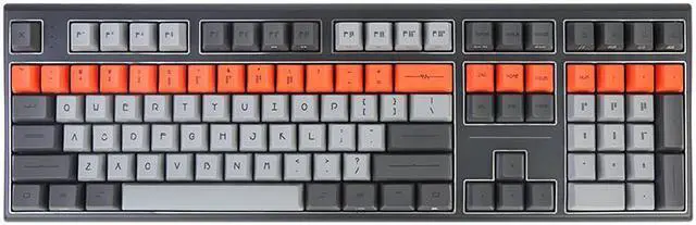 Alt view image 6 of 7 - Varmilo VBS108 wireless Bluetooth 5.0/2.4Ghz/type-c wired 108 keys three Modes Connectable Mechanical Gaming Keyboard, PBT keycaps, Cherry MX Red switches