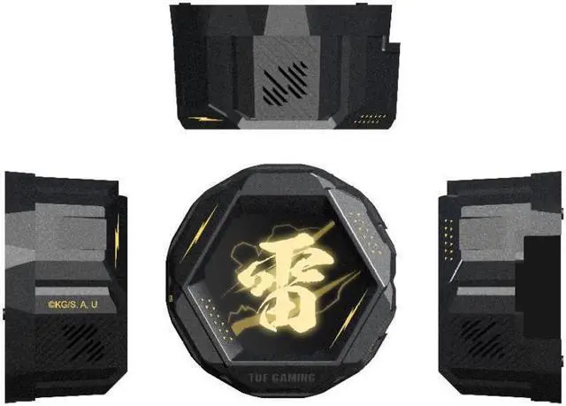 Alt view image 4 of 4 - ASUS TUF GAMING LC 240 ARGB Integrated Water-Cooled Radiator, Demon Slayer Joint Limited Edition, Support Shenguang Synchronization/TUF GAMING ARGB Fans