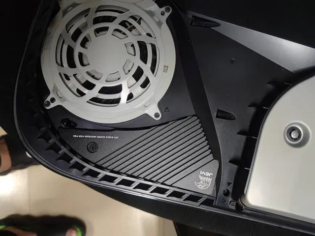 Alt view image 5 of 6 - JEYI PS5 Dedicated Radiator, Integrated Design M.2 Heat Sink, PS5 NVME4.0 Dedicated Host Radiator