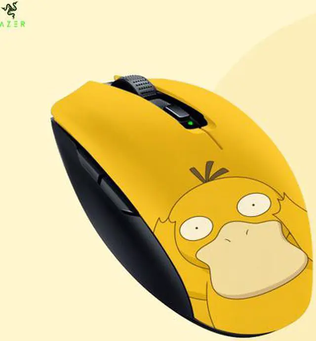 Alt view image 3 of 3 - Orochi V2 Ultra Lightweight Wireless Gaming Mouse: Bluetooth / 2.4GHz Wireless - Up to 950 hrs Battery Life - Mechanical Mouse Switches - 5G Advanced 18K DPI Optical Sensor - Pokemon Psyduck