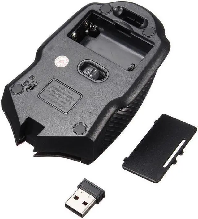 Alt view image 3 of 6 - CORN 2.4Ghz Mini Portable Wireless Mouse USB Optical 2000DPI Adjustable Professional Game Gaming Mouse Mice For PC Laptop