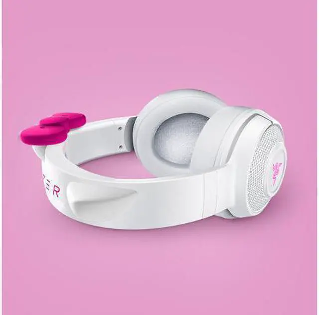 Alt view image 4 of 5 - Chroma HelloKitty I SANRIO Pink Exclusive Headphone Bluetooth Wireless Headset with Microphone RGB Light