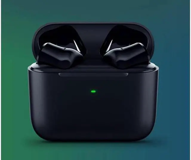 Main image of Hammerhead True Wireless X Bluetooth Gaming Earbuds: Green Lighting -60ms Low-Latency- Classic Black