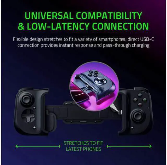Alt view image 3 of 4 - Kishi Universal Gaming Controller for Android