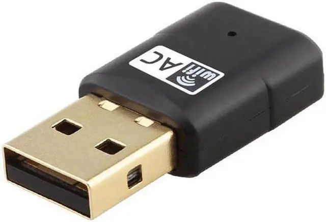 Alt view image 6 of 7 - USB WiFi Adapter, AC600 Mini Wireless Network WiFi Dongle for PC/Desktop/Laptop, Dual Band (2.4G/150Mbps+5G/433Mbps) 802.11 ac, Support Windows 10/8/8.1/7/Vista/XP, Mac OS 10.6-10.14