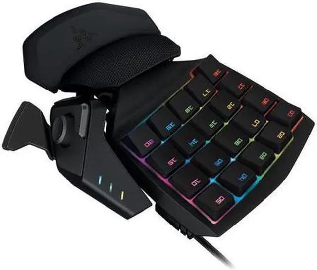 Alt view image 4 of 4 - Orbweaver Chroma - Elite RGB Mechanical Switches Gaming Keypad - Adjustable Hand, Thumb and Palm-Rest