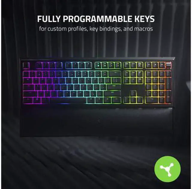Alt view image 3 of 7 - Ornata V2 - Mecha-Membrane Gaming Keyboard - US Layout