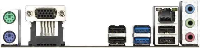 Alt view image 5 of 5 - GIGABYTE H410M S2 V2 Ultra Durable Motherboard with Intel® GbE LAN, Anti-Sulfur Resistor, Smart Fan5 Supports 10th Gen Intel Core Processors