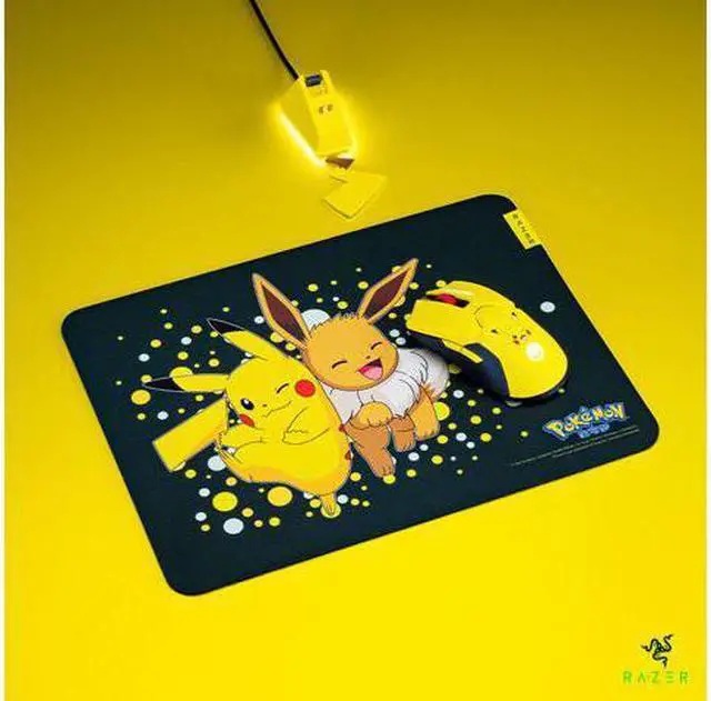 Alt view image 4 of 4 - Viper Ultimate X Pokemon Hyperspeed Lightest Wireless Gaming Mouse & RGB Pikachu Tail Charging Dock: 20K DPI Optical Sensor - Chroma Lighting - 8 Programmable Buttons - 70 Hr Battery