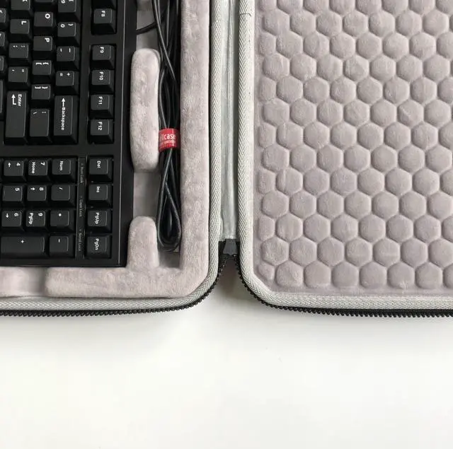 Alt view image 5 of 7 - CORN Shellcase Keyboard Protective Case, Storage Bag for LEOPOLD FC900R Mechanical Keyboard