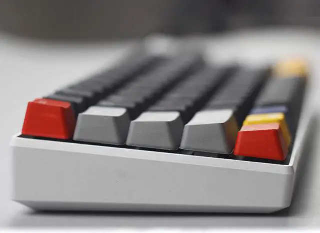 Alt view image 7 of 7 - CORN 61 Key Layout OEM Profile PBT Thick Keycaps for 60% Mechanical Keyboard for RK61,GANSS ALT61,IKBC poker,Annie PRO,GH60,iqunix f60