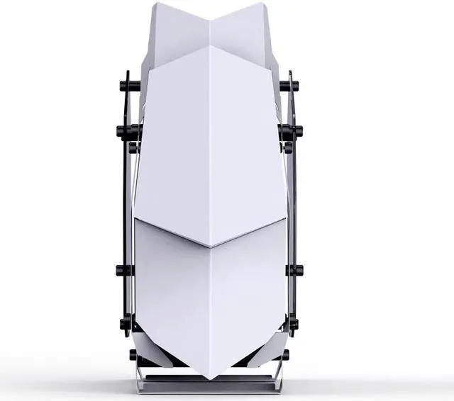 Alt view image 3 of 7 - Jonsbo MOD-3 Mini Micro ATX Gaming Computer Case Support mATX/ ITX Front Panel with Type-C/USB3.0 and 5V Addressable Light - White