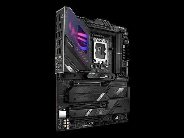 Alt view image 3 of 9 - ASUS ROG Strix Z790-E Gaming WiFi 6E LGA 1700 (Intel 12th&13th Gen) ATX Gaming Motherboard (PCIe 5.0, DDR5, 18+1 Power Stages, 2.5Gb LAN, Bluetooth 5.2, Thunderbolt 4, Support up to 5xM.2, 1xPCIe 5.0