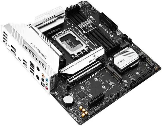 Alt view image 4 of 5 - MAXSUN MS-Terminator Z790M D5 Gaming PC Motherboard, (M-ATX, CPU type thirteen generation Core, CPU slot LGA 1700, DDR5, PCIe 5.0 x16, RTL8125 2.5GBE network card
, 5 × M.2 Interface)