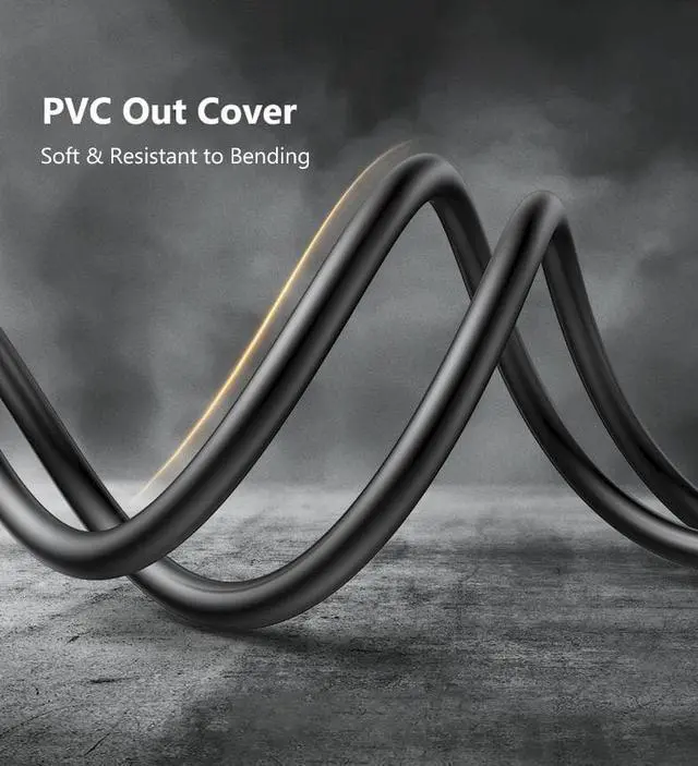 Alt view image 6 of 7 - CORN 6ft. 8K DisplayPort to DisplayPort DP to DP Cable 1.4 VERSION with 8K 60Hz Male to Male up to 32.4Gbps Support HDR