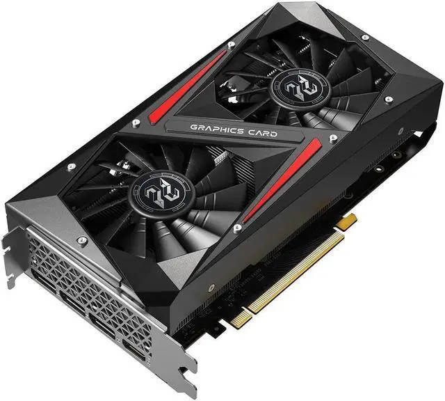 Alt view image 3 of 7 - PELADN AMD Radeon RX 6650XT 8GB GDDR6 PCI Express 4.0 Video Card,Display interface 3*DP,1*HDMI