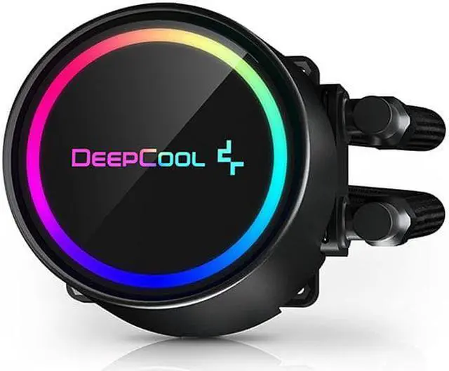 Alt view image 2 of 3 - DEEPCOOL MAELSTROM 240 ARGB Ceramic Bearing dynamic Balance Pressure Relief Cooling Radiator CPU Cooler Intel 1700 AMD AM4 AM5 Compatible