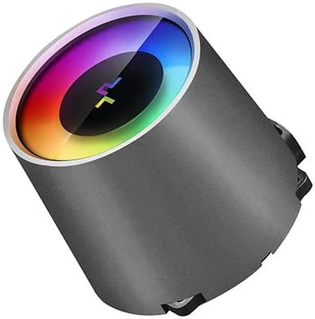 Alt view image 4 of 4 - DEEPCOOL Castle 240 V2+, ceramic shaft, dynamic Balance Pressure Relief Cooling Radiator CPU Cooler Intel 1700 AMD AM5 AM4 Compatible, Black