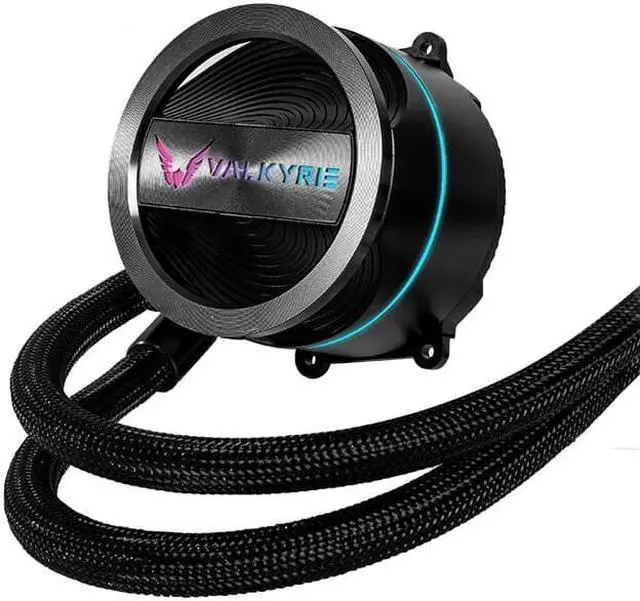 Alt view image 3 of 5 - CORN Star Ring GL360 Black All-in-One Liquid CPU Cooler, 3*120mm ARGB Fans/PBT Material/Super Engine Pump/FEP polymer water cooling/Compatible LGA1700,1200,1151,1150,2066 and AM4, AM5 Socket