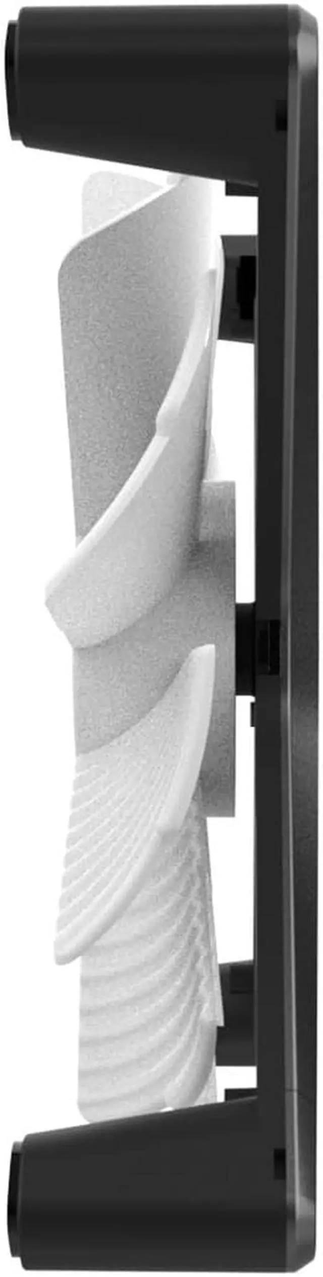 Alt view image 5 of 6 - X12 Case Fan 3-Pack Kit, 120mm ARGB & PWM High Performance Cooling Fan,Unique Frameless Fan Design,Hidden Screw,Use The Remote Control To Switch Lighting Modes And Fan Speeds