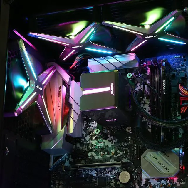 Alt view image 6 of 6 - X12 Case Fan 3-Pack Kit, 120mm ARGB & PWM High Performance Cooling Fan,Unique Frameless Fan Design,Hidden Screw,Use The Remote Control To Switch Lighting Modes And Fan Speeds