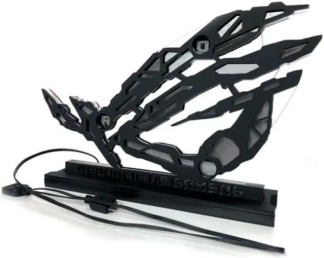 Alt view image 2 of 5 - ASUS ROG Republic Games DIY Hand-made ARGB Model, support 5V 3pin AURA, Desktop PC Ornaments