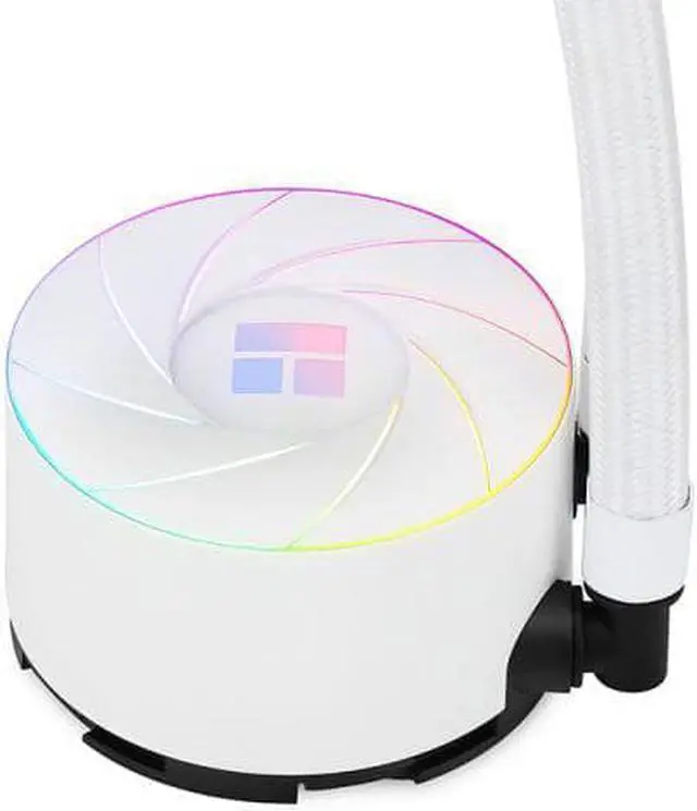 Alt view image 4 of 5 - Thermalright Aqua Elite 360 White ARGB sync Water Cooling CPU Cooler, three 120mm PWM Fans, S-FDB Bearings, Suitable for AMD/AM4 AM5, Intel LGA115X/1200/1700/2011/2066