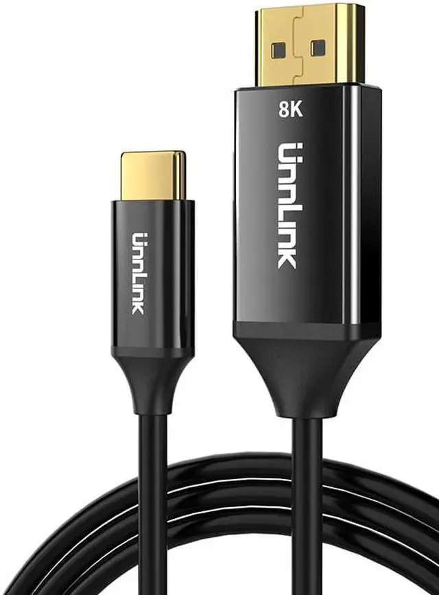Main image of CORN USB C to HDMI Cable, Type C to HDMI 2.1 Adapter Cord, 8K@60Hz, 4K@144Hz,2K@165Hz Compatible for iMac, MacBook Pro, iPad Pro, Surface Pro, 5ft