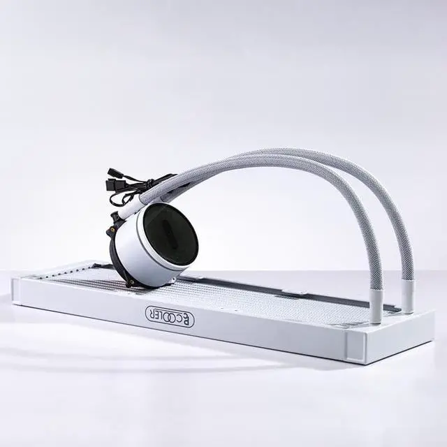 Alt view image 2 of 2 - PCCOOLER GI-CX360ARGB white All-in-one CPU water cooling radiator, Motherboard Synchronization, full-screen cold head, support LGA 755/115X/1200/1366/20XX, AM5, AM4