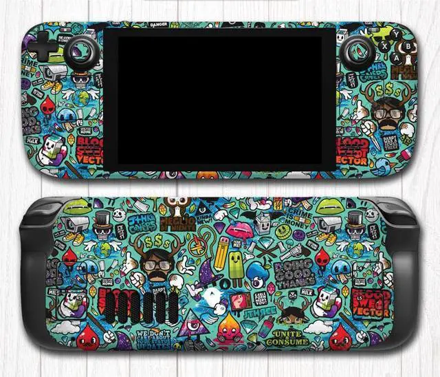 Main image of Full-Body Skin Decal Wrap Cover for The Steam Deck Handheld Gaming Computer