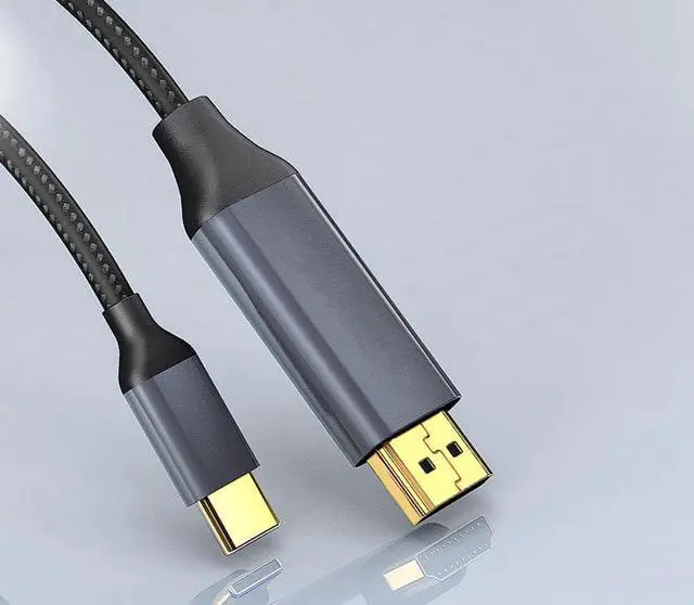 Alt view image 3 of 4 - CORN USB-C to HDMI Cable,4K@60Hz,type-c to HDMI adapter,-5 ft,Compatible for MacBook Pro/Air, iMac, iPad Pro, Galaxy S8 to S22, Surface, Dell, HP