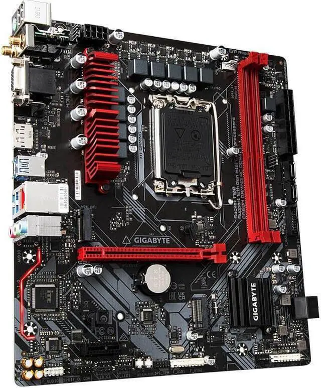 Alt view image 4 of 5 - GIGABYTE B660M GAMING AC DDR4 LGA 1700 Intel B660 Micro ATX Motherboard,with Realtek 7.1 channel audio chip,2.5GbE network card, PCIe 4.0, USB 3.2
